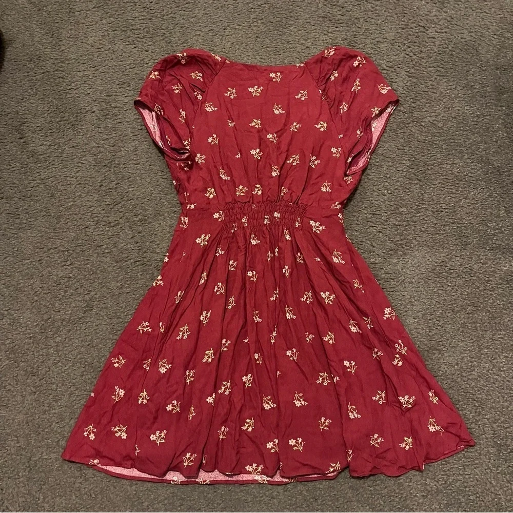 Free People Everyone’s Favorite Floral Babydoll Mini Dress NWT